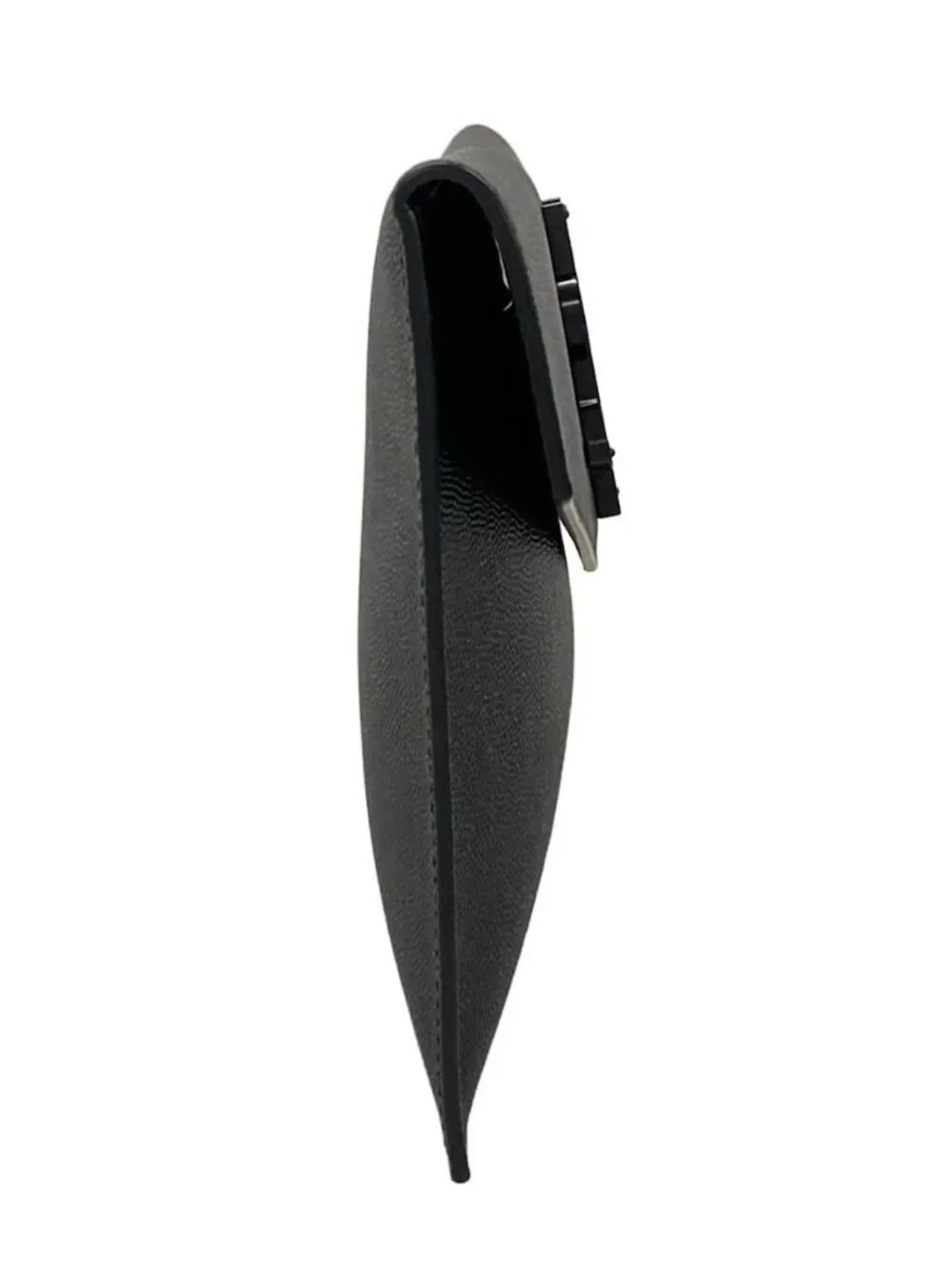 SAINT LAURENT PARIS 565739 Black Leather Clutch Bag - Picture 2 of 15